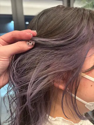 セミロング カラー niil所属・miyu /niilのヘアスタイル