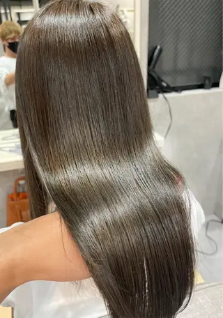 セミロング mood tatemachiのヘアスタイル