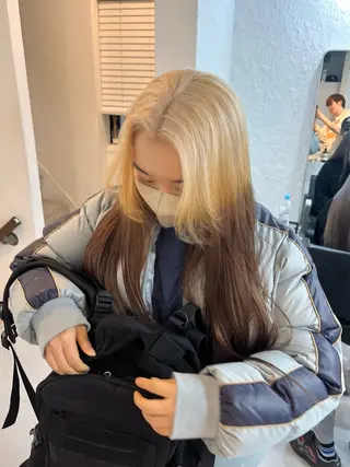 カラー 🌿似合わせブリーチ 松本朋幸🌿のヘアスタイル