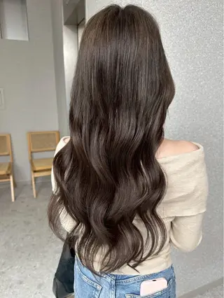 髪質改善”艶"カラー 🤍Hono🇰🇷のヘアスタイル