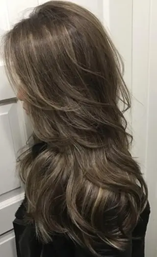 カラー 髪質改善 ami byAbsoのヘアスタイル