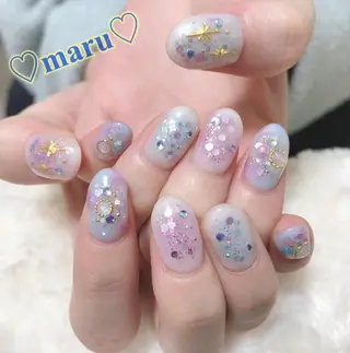 ネイル まるみ ♡のネイルデザイン