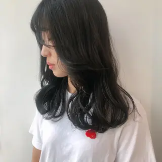 ミディアム カラー ❤️sai❤️ official❤️のヘアスタイル
