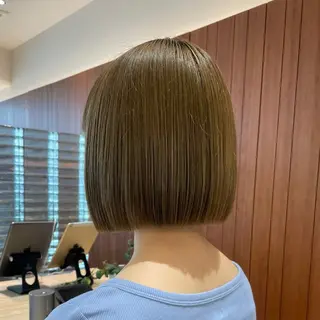 ショート カラー 渋谷/レイヤーボブ・ 韓国ボブ特化/楓のヘアスタイル