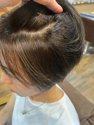 ショート カラー Lamie所属・大人女子&髪改善専門 Nobuフリーランスのヘアスタイル