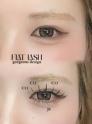 マツエク・マツパ BRILLANTE/ FUKAのマツエク・マツパデザイン