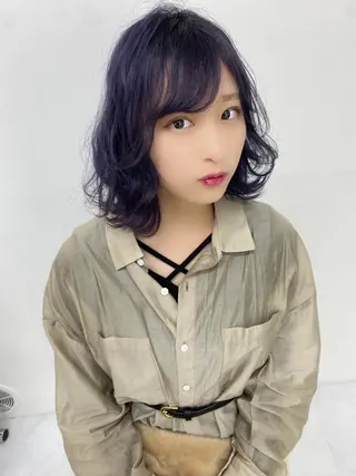 ミディアム カラー .Hallis所属・🔥メンズ特化🔥 永瀬椋のヘアスタイル