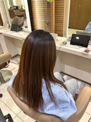 セミロング 高橋凜/髪質改善 /カラーのヘアスタイル