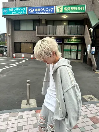 カラー パーマ メンズ ルシクラージュ武蔵小杉店所属・武蔵小杉【美髪縮 毛矯正】丸山智久のヘアスタイル