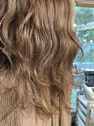 ロング カラー パーマ 海外レイヤー 🇺🇸/ヒナコのヘアスタイル