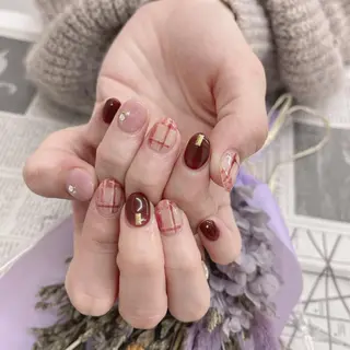 ネイル 🦋ネイルサロン ブラン🌈ゆりのネイルデザイン