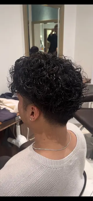 パーマ メンズ 🏹💞中園 千咲希👼🏻‎🪽のヘアスタイル