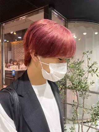 ショート カラー 似合わせカットカラー 🤍🎀honokaのヘアスタイル