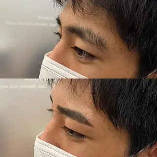 アイブロウ 【メンズ特化美容師】 山﨑　凌のヘアスタイル