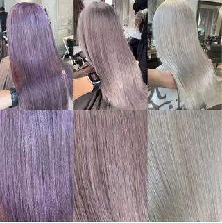 セミロング カラー ヘアアレンジ 🌹TikTok4万 フォロワー🌹AKIのヘアスタイル