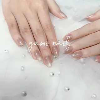 ネイル 𝐲𝐮𝐦𝐢🎀 長さ出しデザイン専門のネイルデザイン