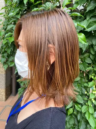 ミディアム 🪽似合わせカラー RENA.🪽🩶のヘアスタイル