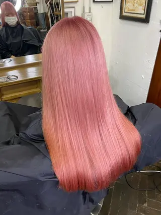 ロング カラー 💖ハイライト/ハイ トーン💖MIKIのヘアスタイル