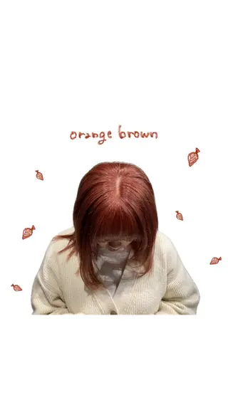 カラー LUAU Ao所属・韓国ヘア/梅田 / shiinaのヘアスタイル