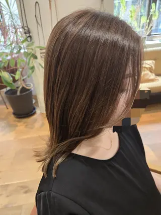 セミロング knoll所属・銀座knoll🌿 【平日朝限定cut】のヘアスタイル