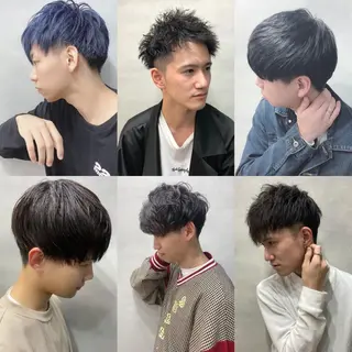 ショート カラー メンズ LAVENDIA Azabu所属・LAVENDIA 初音のヘアスタイル