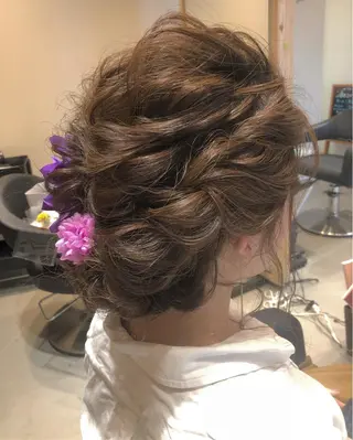 ヘアアレンジ 早川 真幸のヘアスタイル