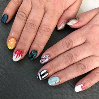 ネイル 瀬野 佑季のネイルデザイン