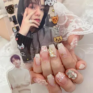 ネイル La neige* yuki 🥯🍑のネイルデザイン