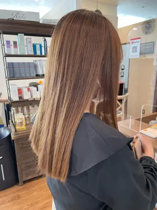 ロング 髪質改善/ブリーチ 田代 龍我のヘアスタイル