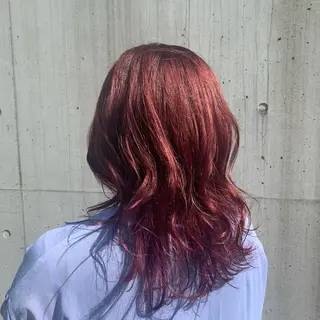 ロング カラー 海外レイヤー 🇺🇸/ヒナコのヘアスタイル