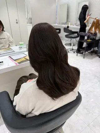 ロング カラー 大人っぽ暗髪レディ 🩶takuto🩶のヘアスタイル