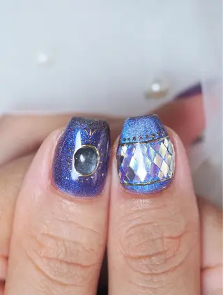 ネイル 7nail所属・なんば7nail YUZUHAのネイルデザイン