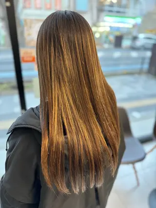 ロング CHIC 蘭のヘアスタイル