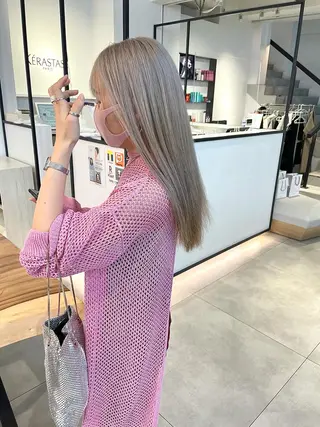 ロング カラー 🇰🇷カルマパーマ kaito🇰🇷のヘアスタイル