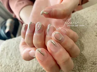 ネイル フルリール 【プライベートサロンのネイルデザイン