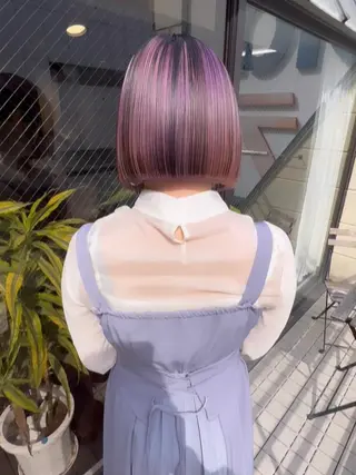 ショート カラー 🧡色落ちまで2度綺 麗なカラー🧡ヨシキのヘアスタイル