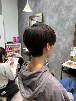 カラー メンズカラー ／矯正/御園京香のヘアスタイル