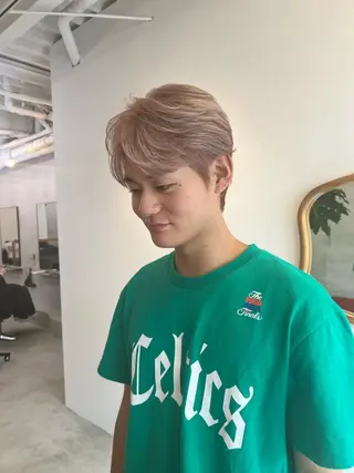 カラー パーマ メンズ スパイキーショート/ メンズヘア/hugeのヘアスタイル