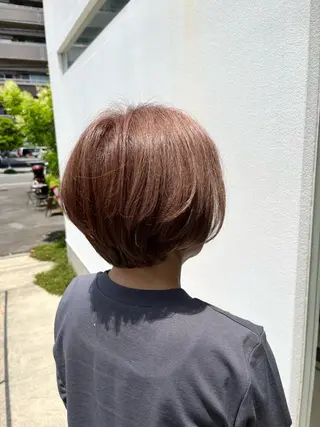 ショート カラー 松岡 アユミ  berryのマツエク・マツパデザイン