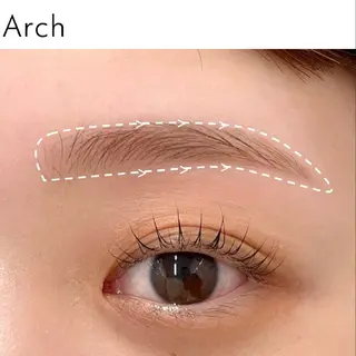 アイブロウ カワイイ保証🤍🪄 Natsumiの眉毛・アイブロウイメージ