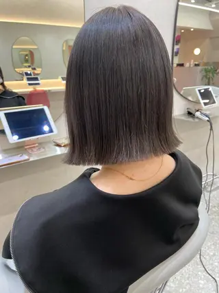 ミディアム カラー 新宿/韓国ヘア 中明度カラー/かやのヘアスタイル