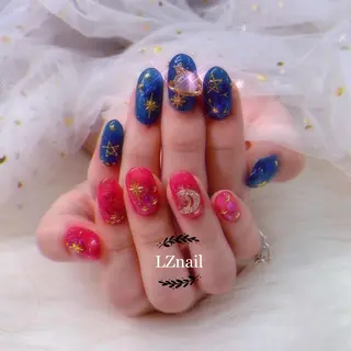 ネイル 🌖す い🌒のネイルデザイン