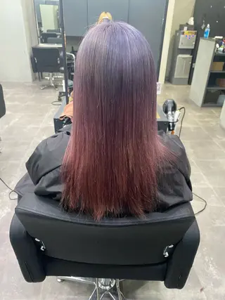 セミロング カラー Cecil hair所属・yui/パーマ/ メンズカットのヘアスタイル