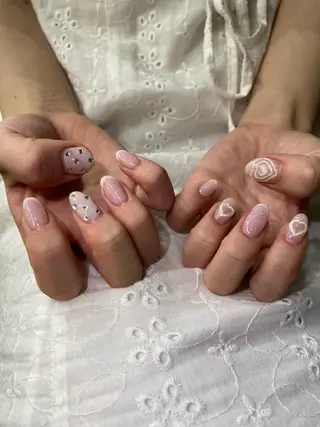 ネイル メンズ/艶髪/カラー サクラ🌸のヘアスタイル