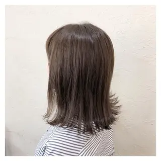 ミディアム カラー ENIF ヤマグチアツコのヘアスタイル