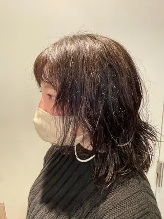 ミディアム デザインパーマ🌀 KAISEIのヘアスタイル