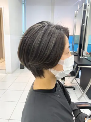 ショート 加藤 真介のヘアスタイル