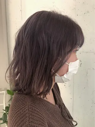 ミディアム カラー 🪞透けhair 🪞honokaのヘアスタイル