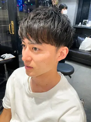 ショート メンズ メンズパーマ メンズ特化ryoのヘアスタイル