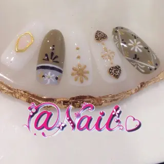 ネイル 小尾 栞のネイルデザイン